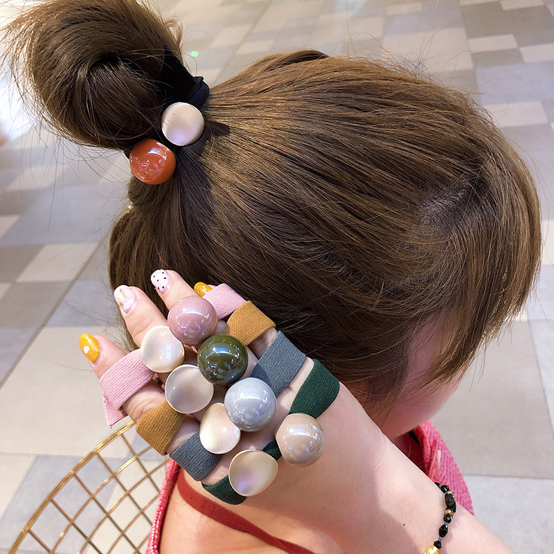 Women Accessories Sale - Heißer Verkauf Koreanische Einfache Scrunchie Frauen