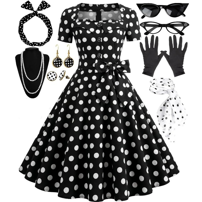 Women'S Accessories In The 1950S - Elegante Vintage-Kleider für Damen aus den
