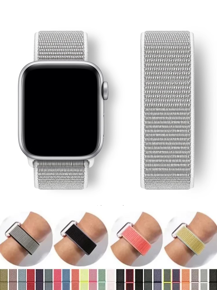 Women'S Accessories Nike - Nylon-Schlaufenarmband für Apple Watch-Armbänder 44 mm