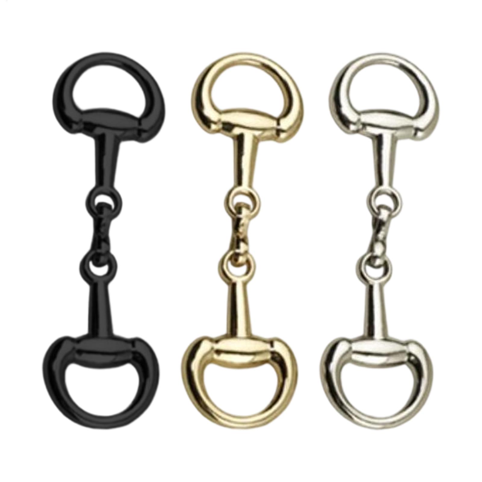 Women'S Accessories Purse - Doppel-D-Ring Snaffle Bit Legierung Reitsport-Verbindungsverschluss D-Ring