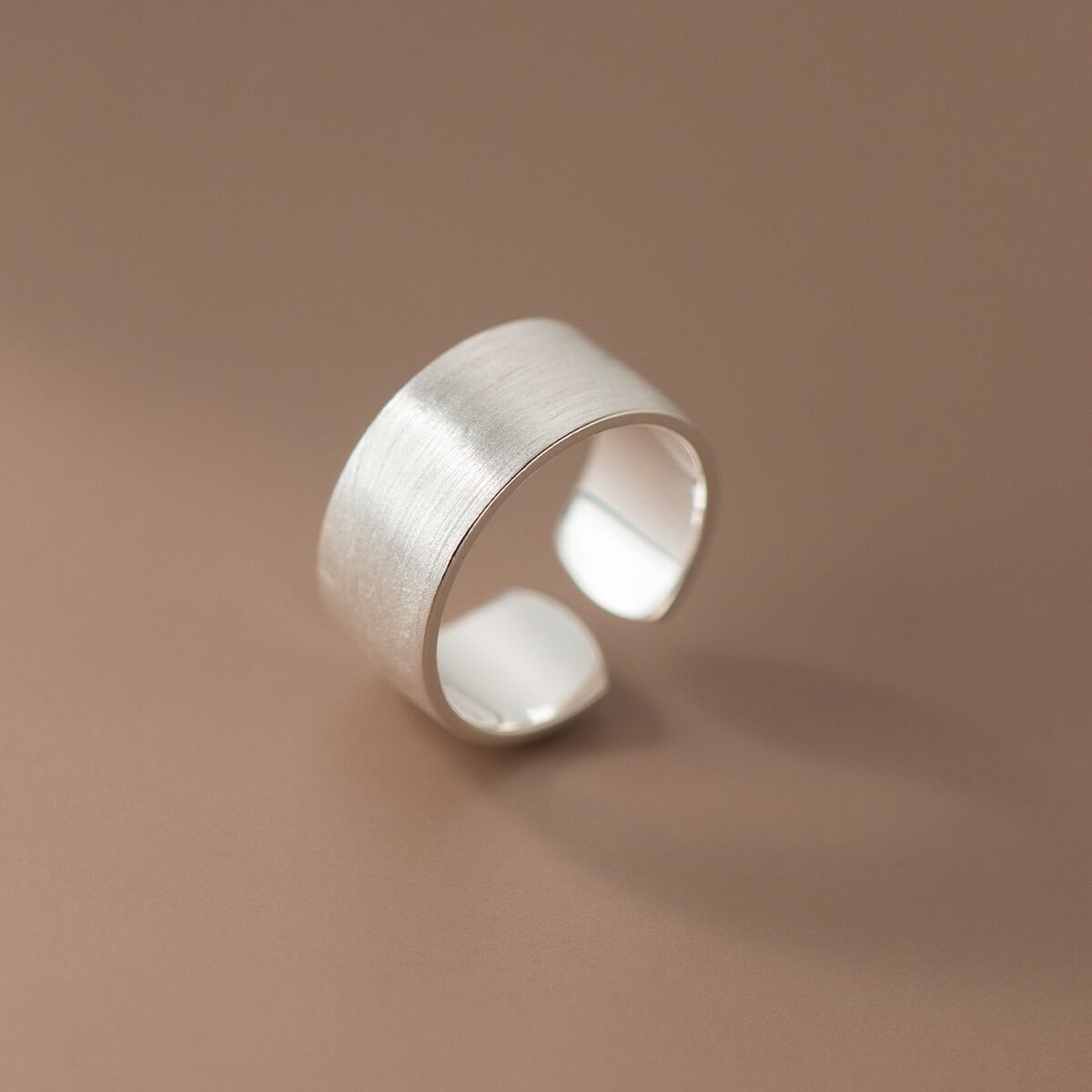 Women Accessories Drawing - 925er Sterlingsilber, modische Drahtzeichnung, verstellbare Ringe