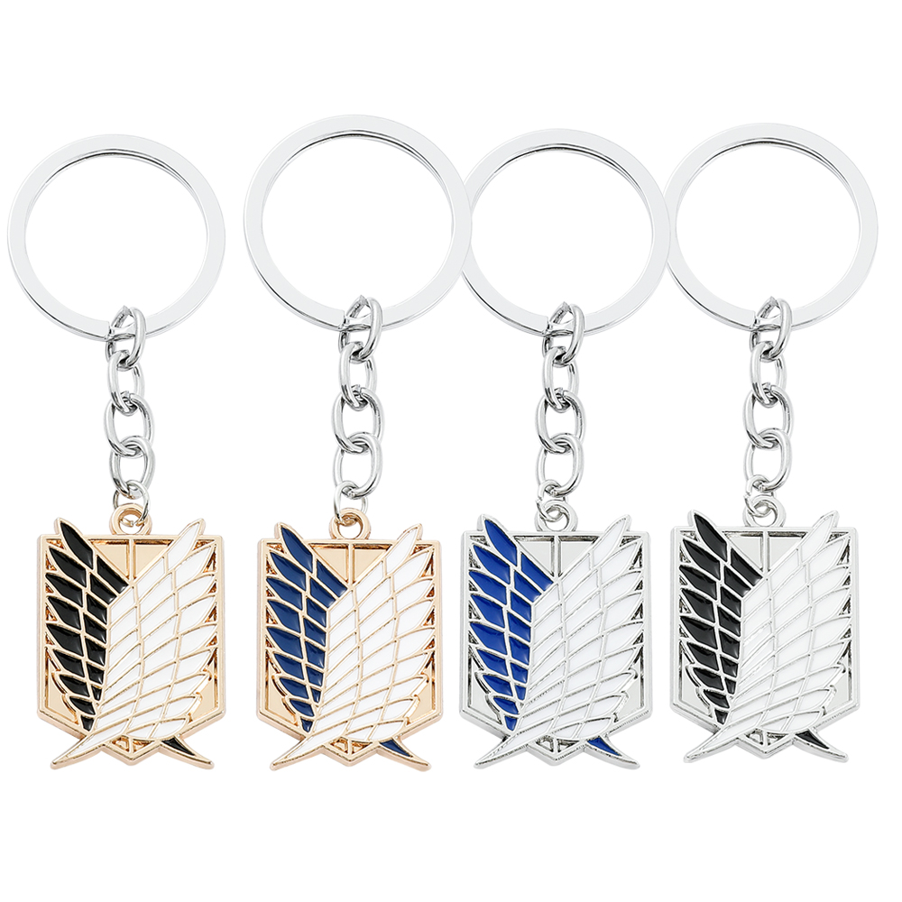 Women'S Key Accessories - Anime Attack on Titan Emaille-Abzeichen Anhänger