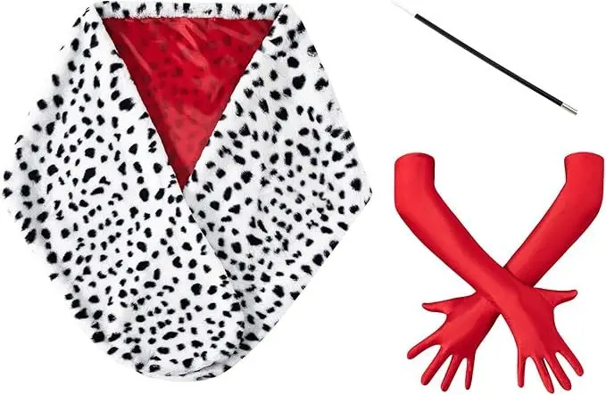 Women'S Accessories In The 1950S - Frauen Halloween Deville Mantel Kostüm Dalmatiner