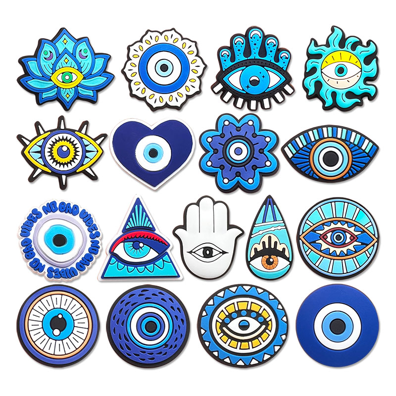 Women'S Accessories For Crocs - Neue Ankunft Böse Augen Schuh Charms