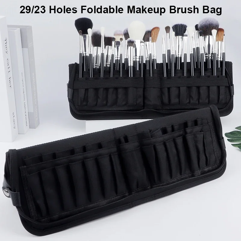Women Accessories Pouch - 29/23 löcher Faltbare Make-Up Pinsel Tasche