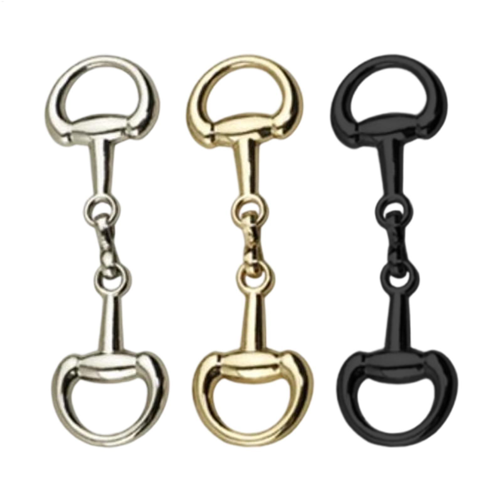 Women'S Accessories Purse - Doppel-D-Ring Snaffle Bit Legierung Reitsport-Verbindungsverschluss D-Ring