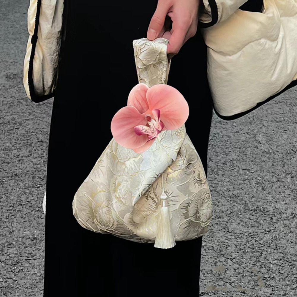 Women'S Accessories Purse - Neue chinesische Art Knoten Handgelenk Tasche