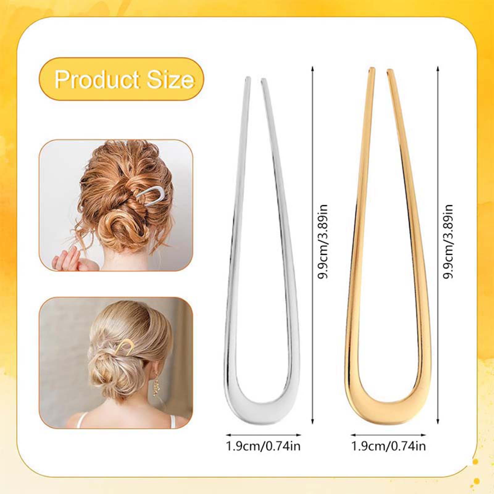 Französische U-förmige Haarnad – Hair Fork Stick Bewertung und Preis
