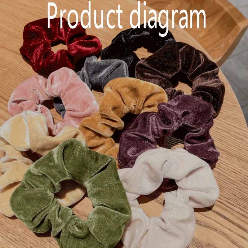 1 Stück französisches Retro-Sa – Hair Tie Velvet Bewertung und Preis