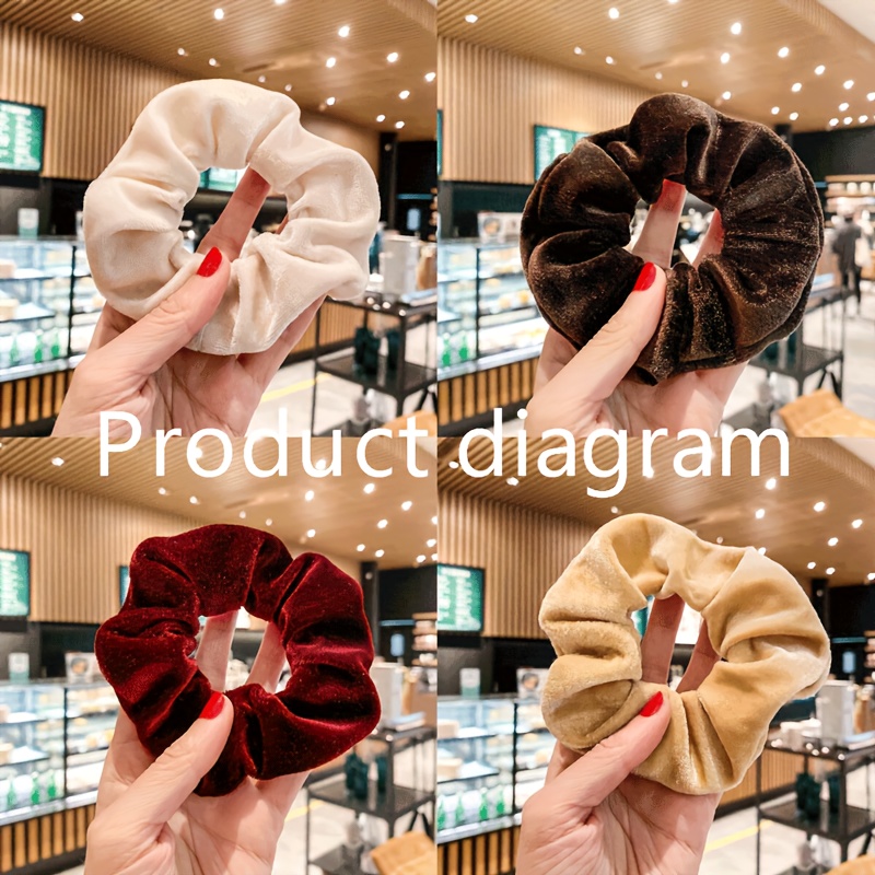 1 Stück französisches Retro-Sa – Hair Tie Velvet Bewertung und Preis