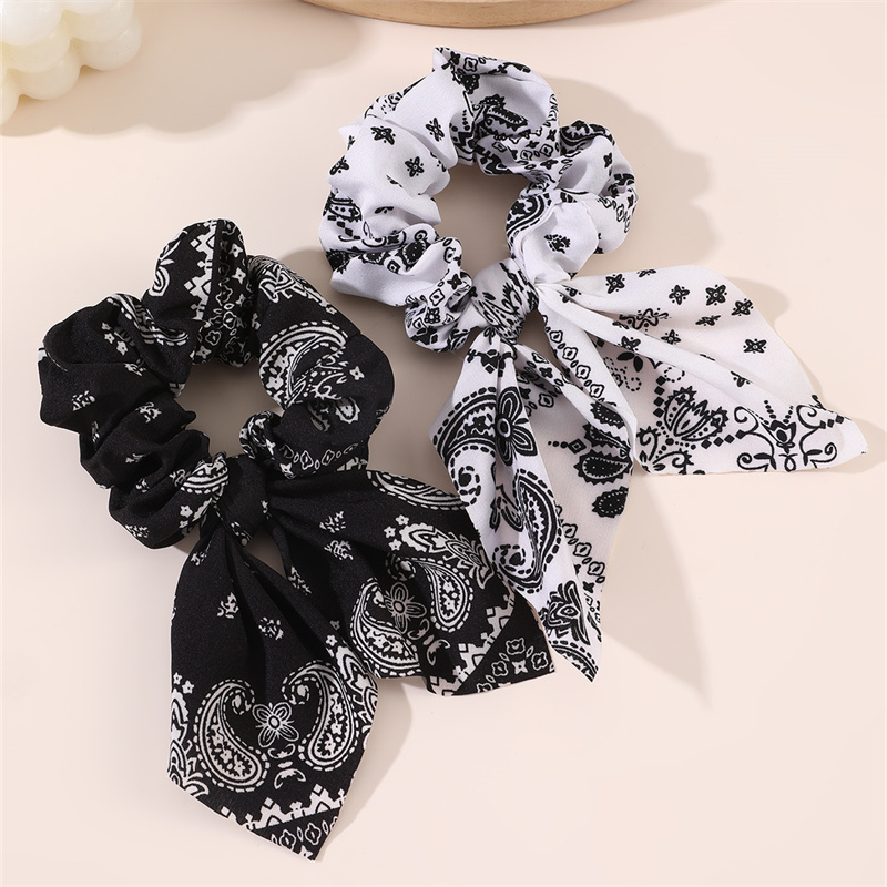 2 Stück/Set bedruckte Haargumm – Hair Tie Velvet Bewertung und Preis