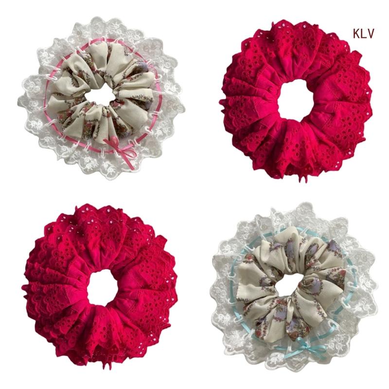 Spitzen-Scrunchies, elastische – Hair Tie Velvet Bewertung und Preis