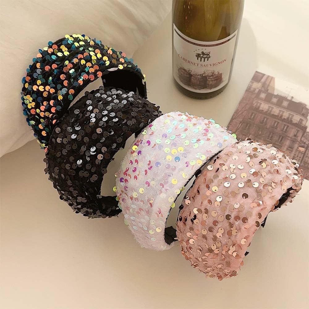 Neues breites Glitzer-Stirnban – Women'S Accessories Gift Ideas Bewertung und Preis