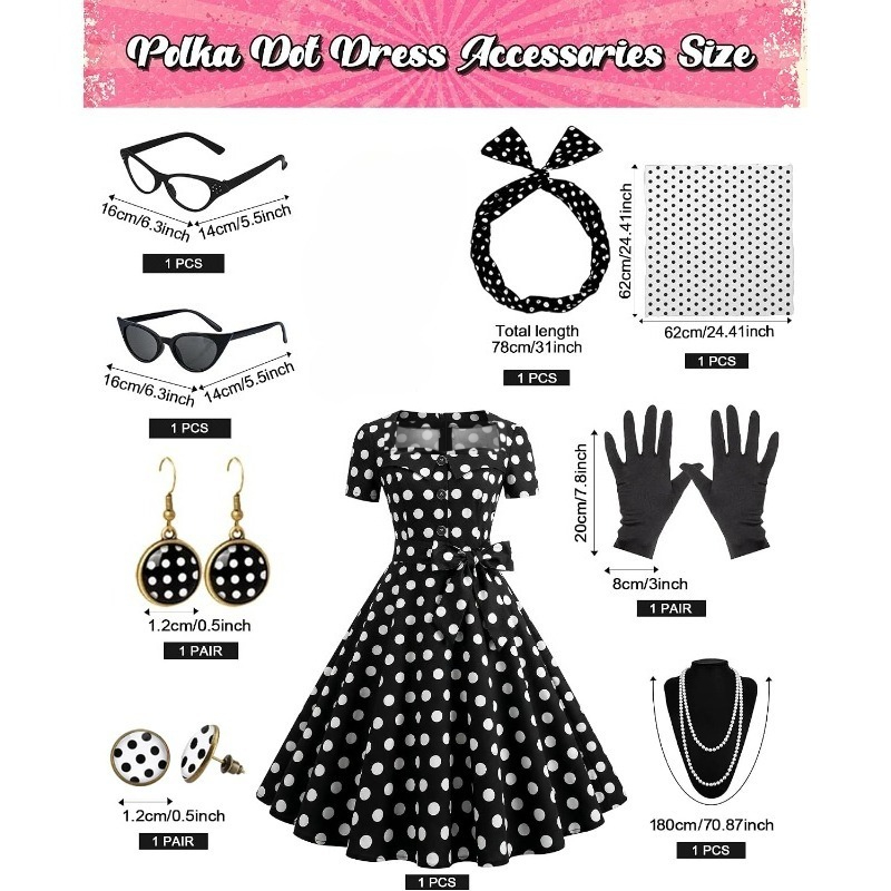 Elegante Vintage-Kleider für D – Women'S Accessories In The 1950S Bewertung und Preis