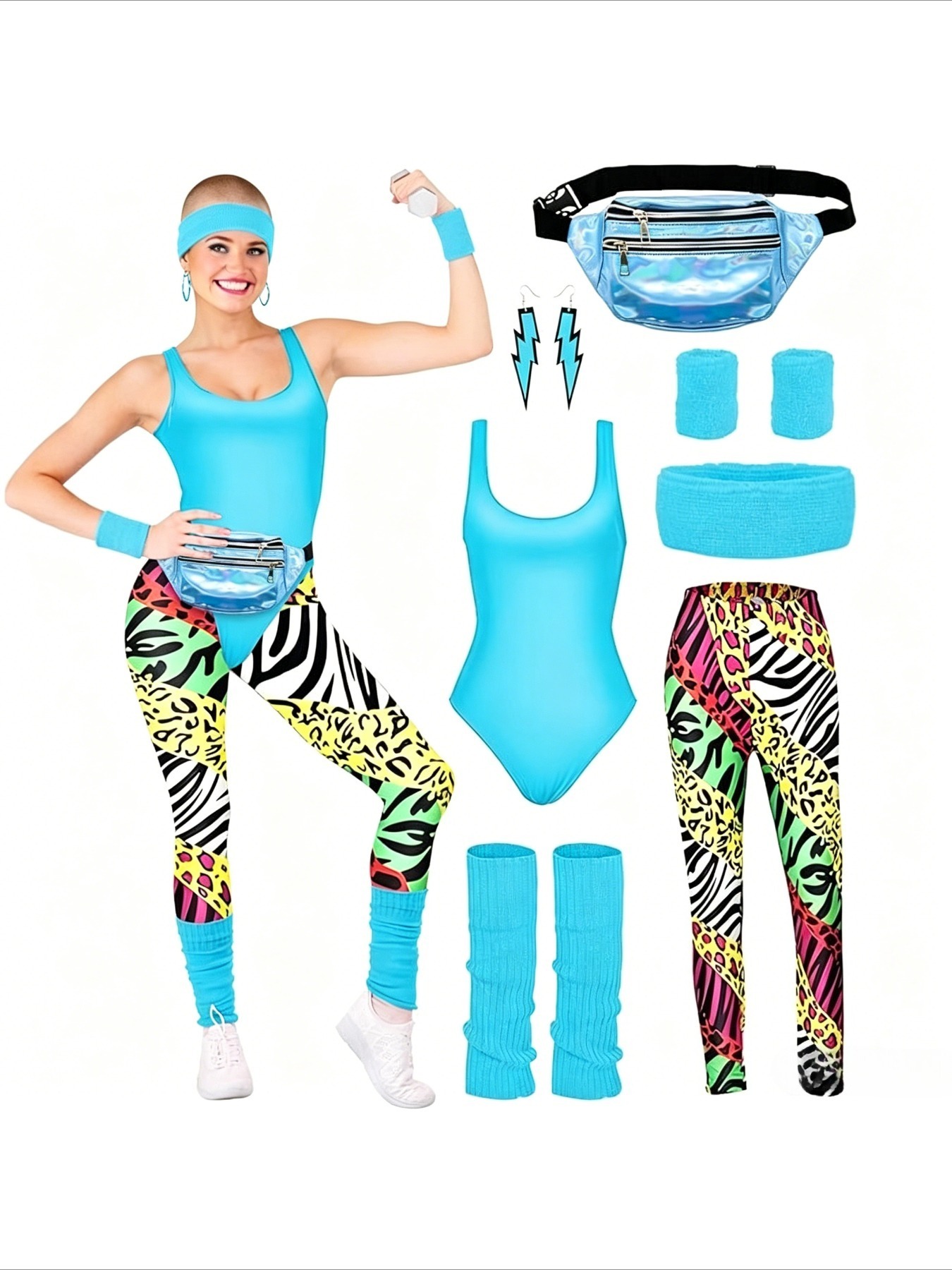 Herren- und Damen-Disco 80er R – Women'S Accessories In The 80S Bewertung und Preis