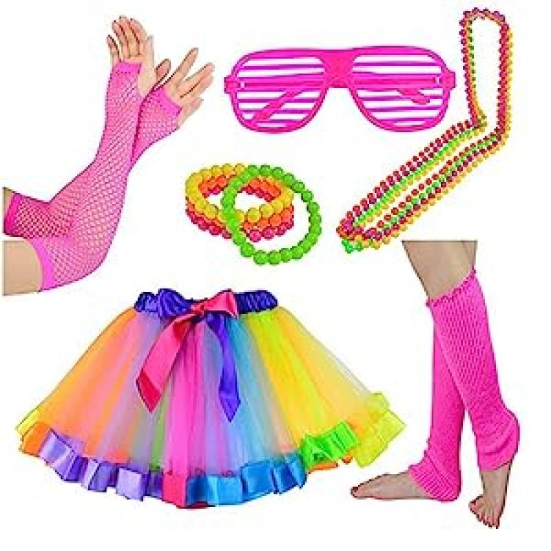 80er-Jahre-Kostüm-Accessoires, – Women'S Accessories In The 80S Bewertung und Preis