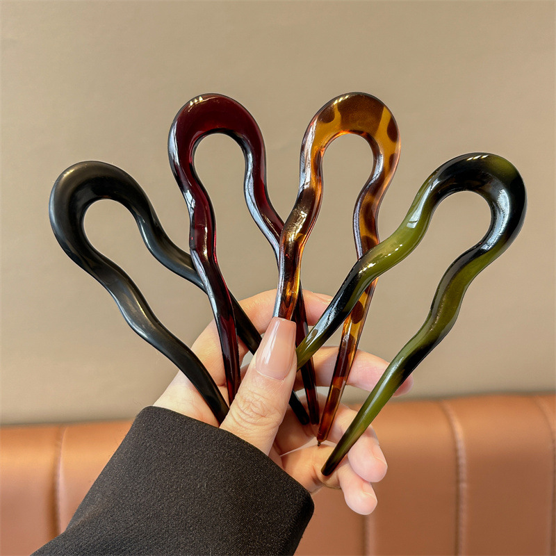 U-förmige Haargabel, modische  – Hair Fork Stick Bewertung und Preis