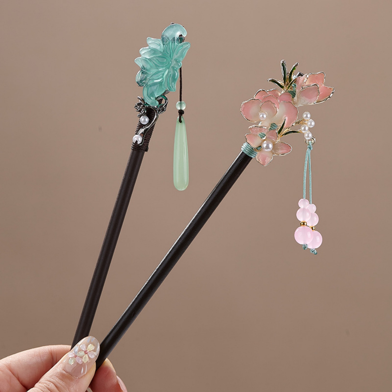 Vintage-Blumen-Haarnadel für D – Hair Fork Stick Bewertung und Preis