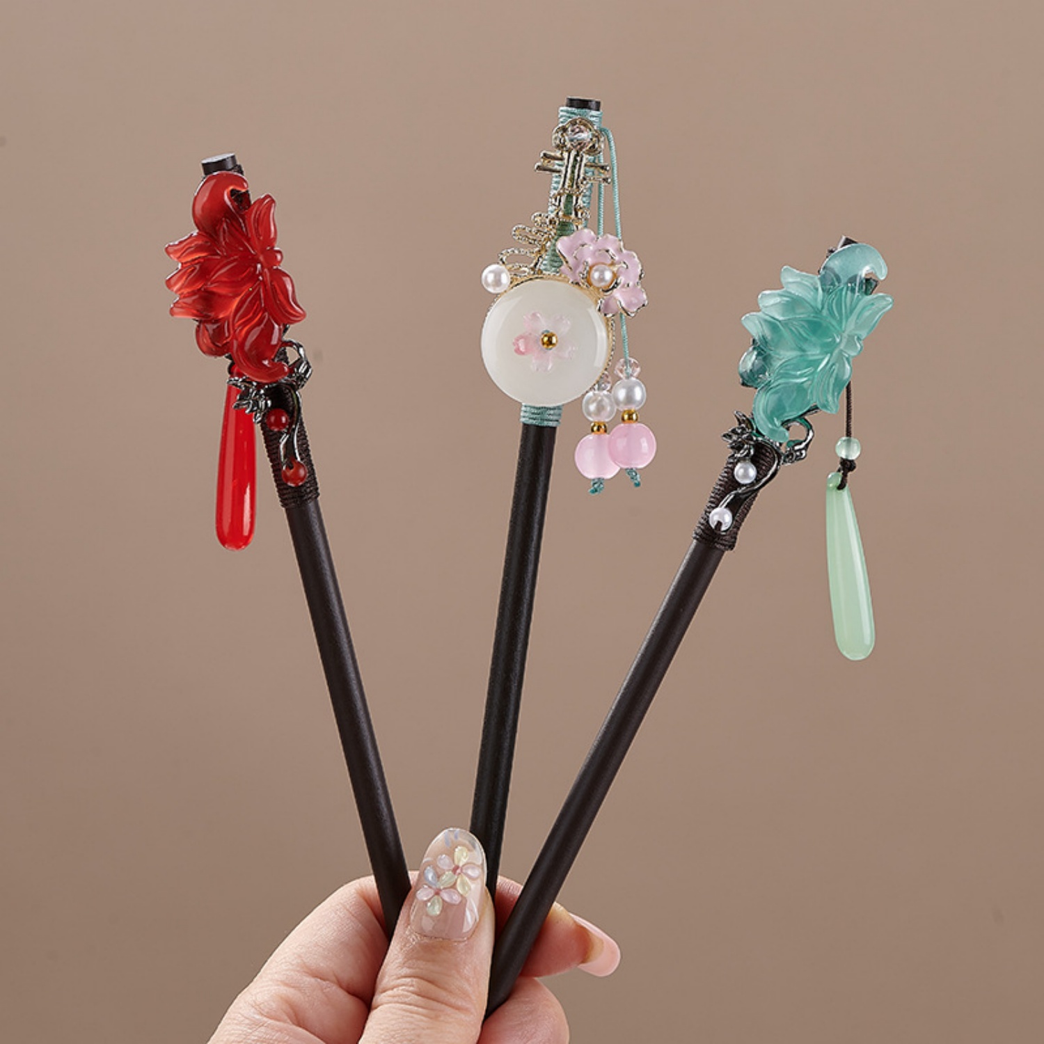Vintage-Blumen-Haarnadel für D – Hair Fork Stick Bewertung und Preis