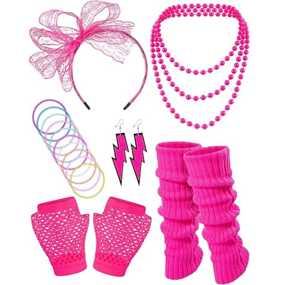 80er-Jahre-Kostüm-Accessoires  – Women'S Accessories In The 80S Bewertung und Preis