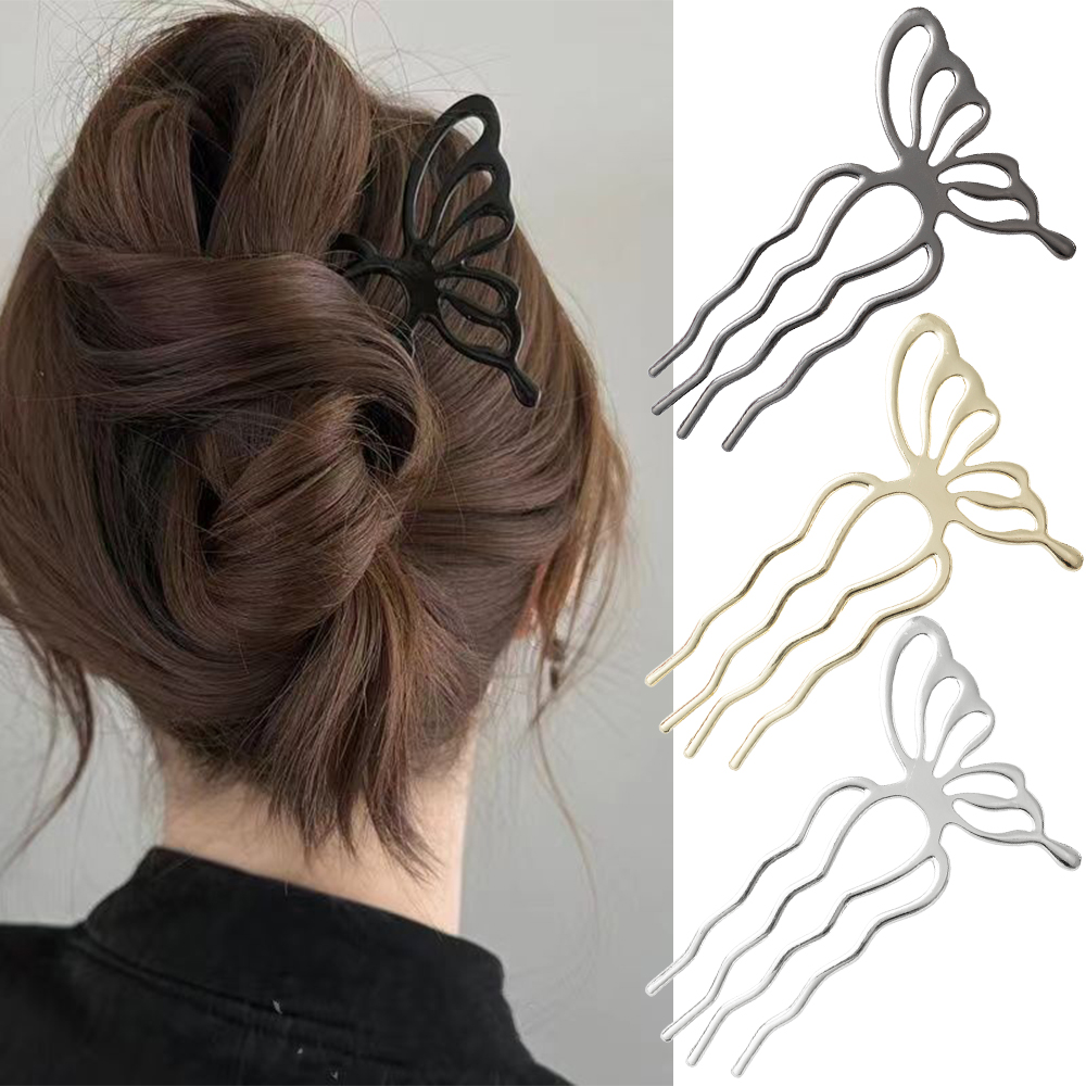Koreanische Schmetterling U Fo – Hair Fork Stick Bewertung und Preis