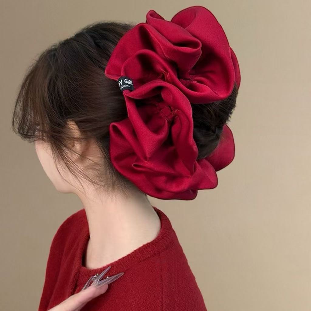 Übergroße Haargummis aus Samt  – Hair Tie Velvet Bewertung und Preis