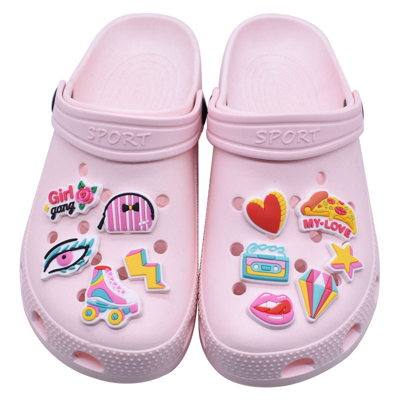 Heiße Verkäufe 1Pcs Nette Make – Women'S Accessories For Crocs Bewertung und Preis