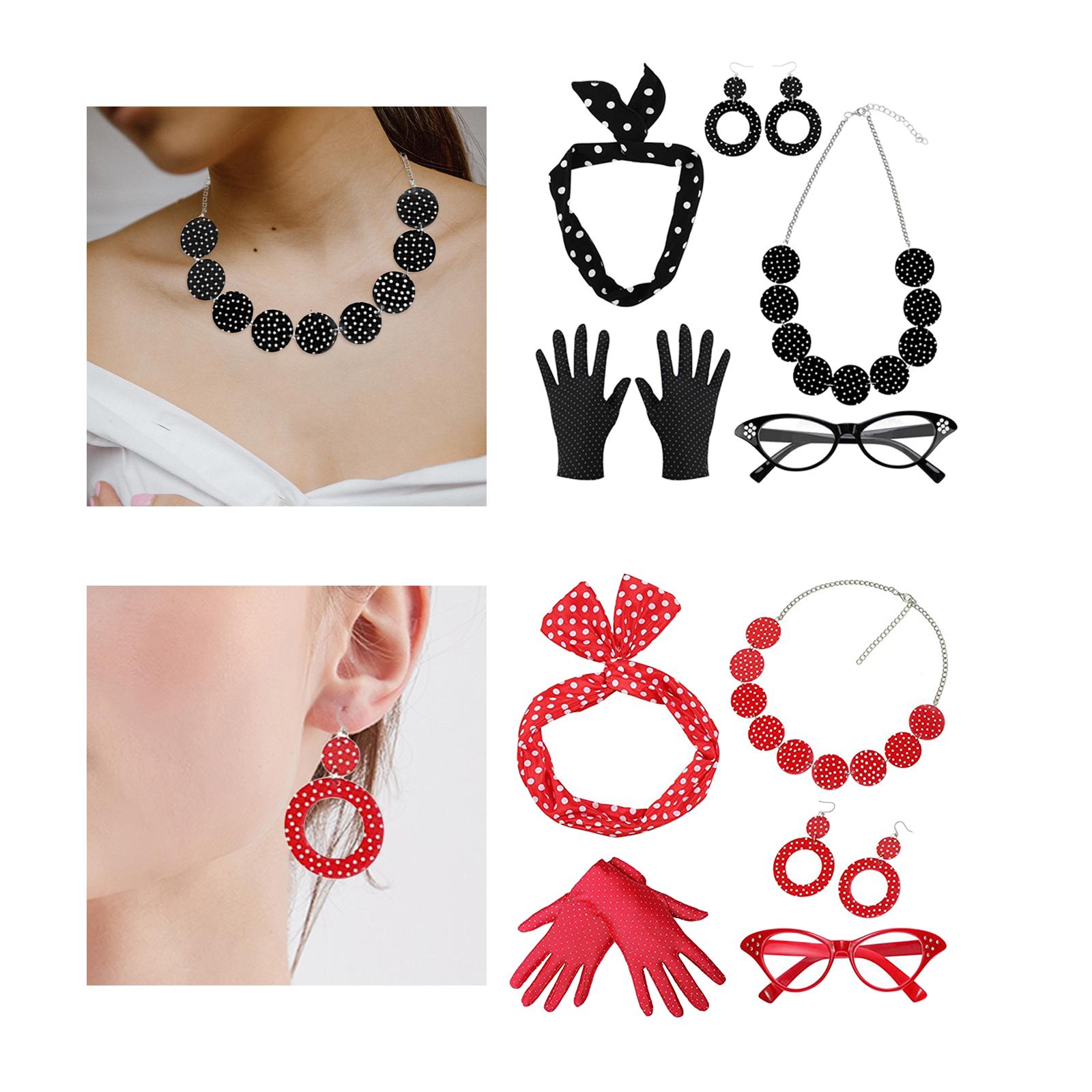 5er-Pack 1950er-Jahre-Damen-Ko – Women'S Accessories In The 1950S Bewertung und Preis