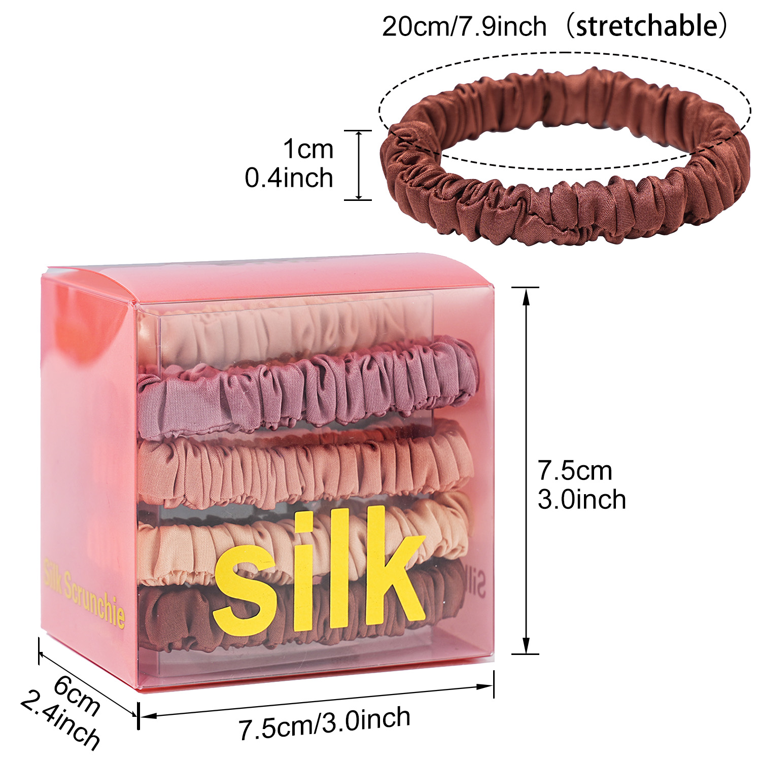 8 Teile/satz 100% Reine Maulbe – Hair Tie Velvet Bewertung und Preis