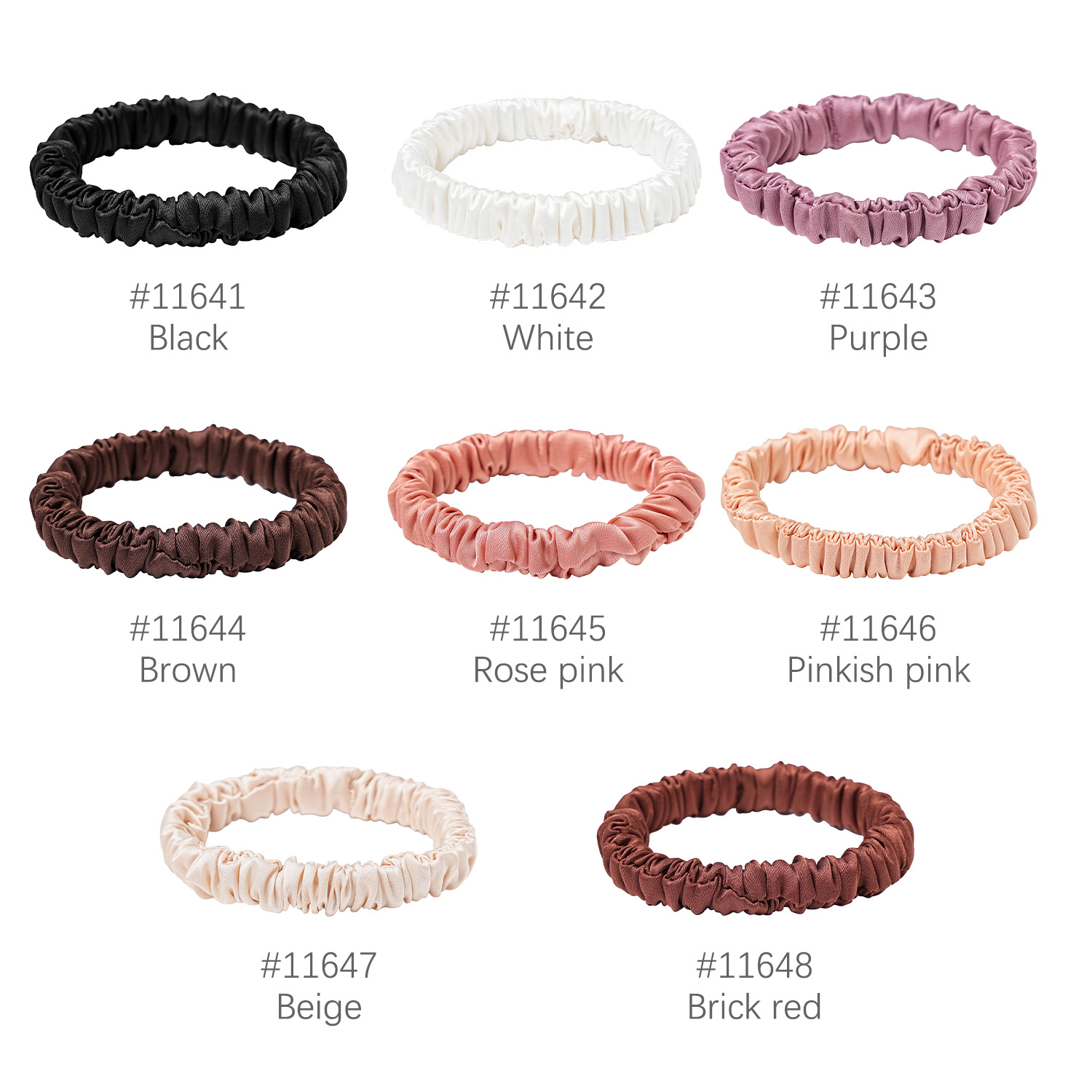 8 Teile/satz 100% Reine Maulbe – Hair Tie Velvet Bewertung und Preis