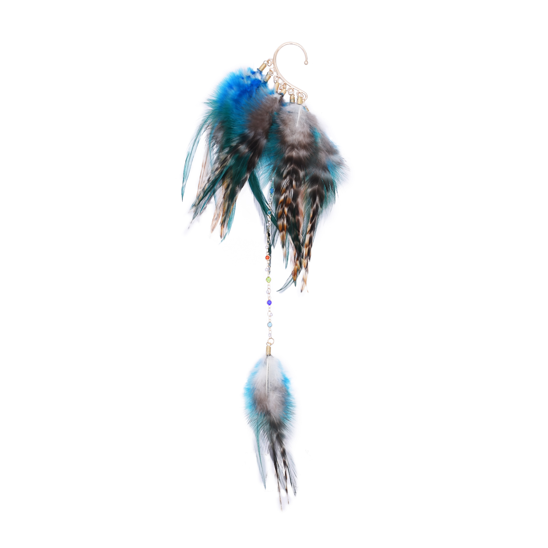 Böhmische Ethno-Stil Feder-Tro – Women Accessories India Bewertung und Preis