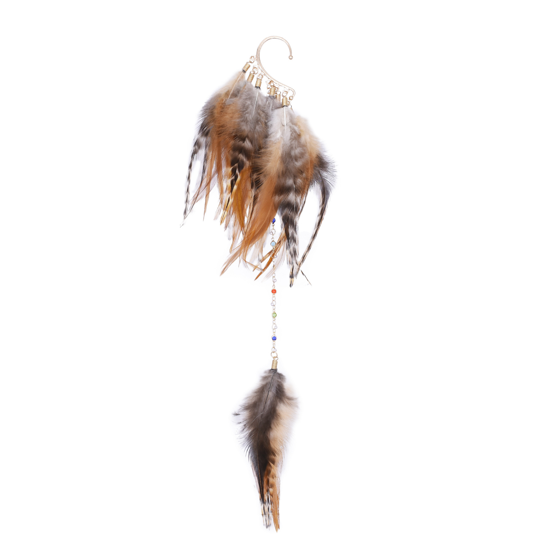 Böhmische Ethno-Stil Feder-Tro – Women Accessories India Bewertung und Preis