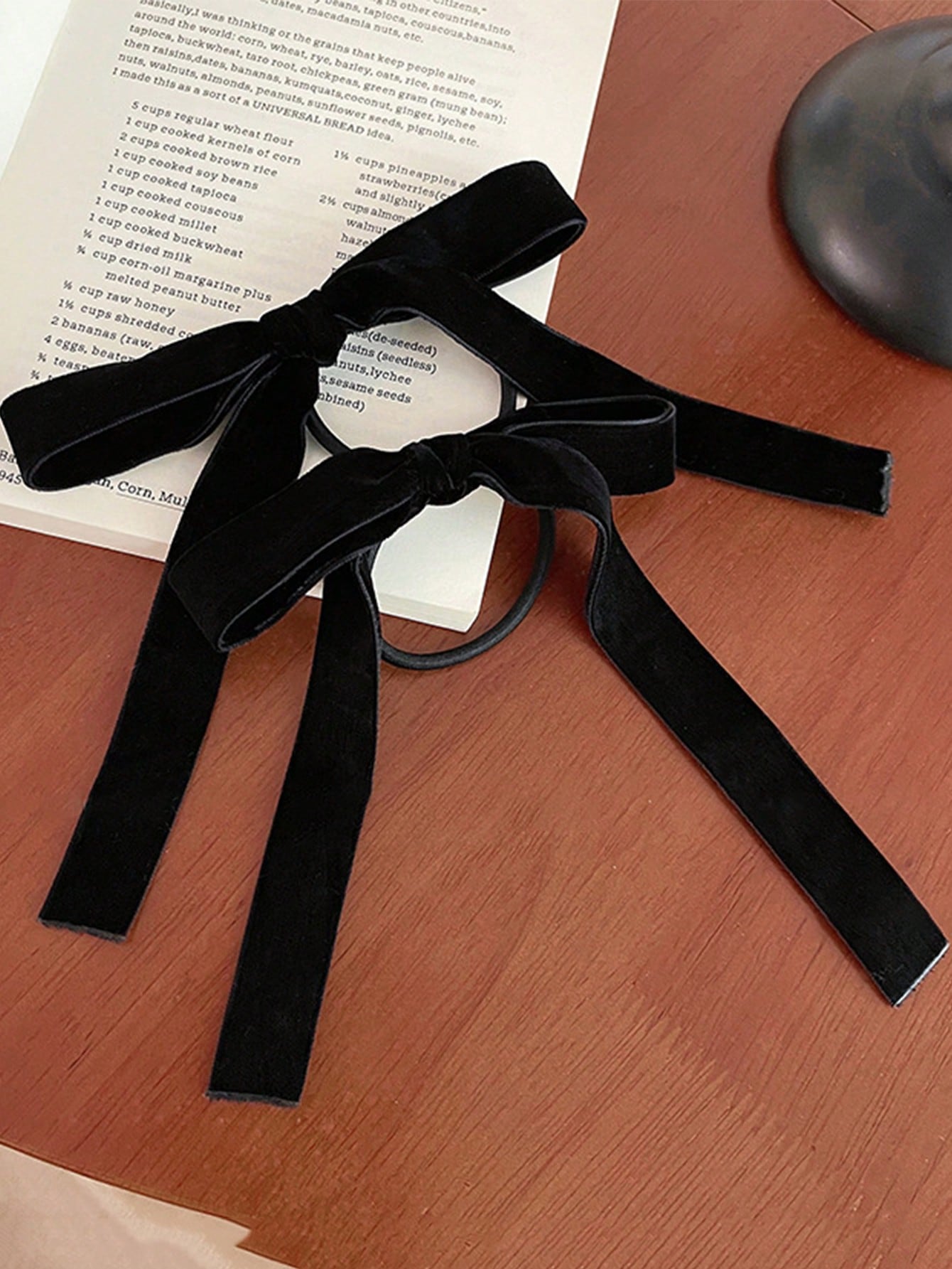 2/8 Stück modische Haargummis  – Hair Tie Velvet Bewertung und Preis