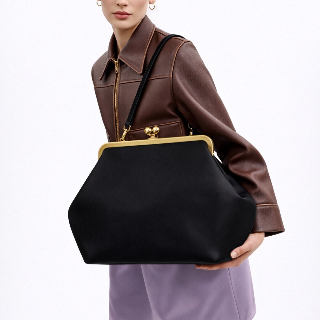 Klassische Kisslock-Rahmen-Cli – Women'S Accessories Purse Bewertung und Preis