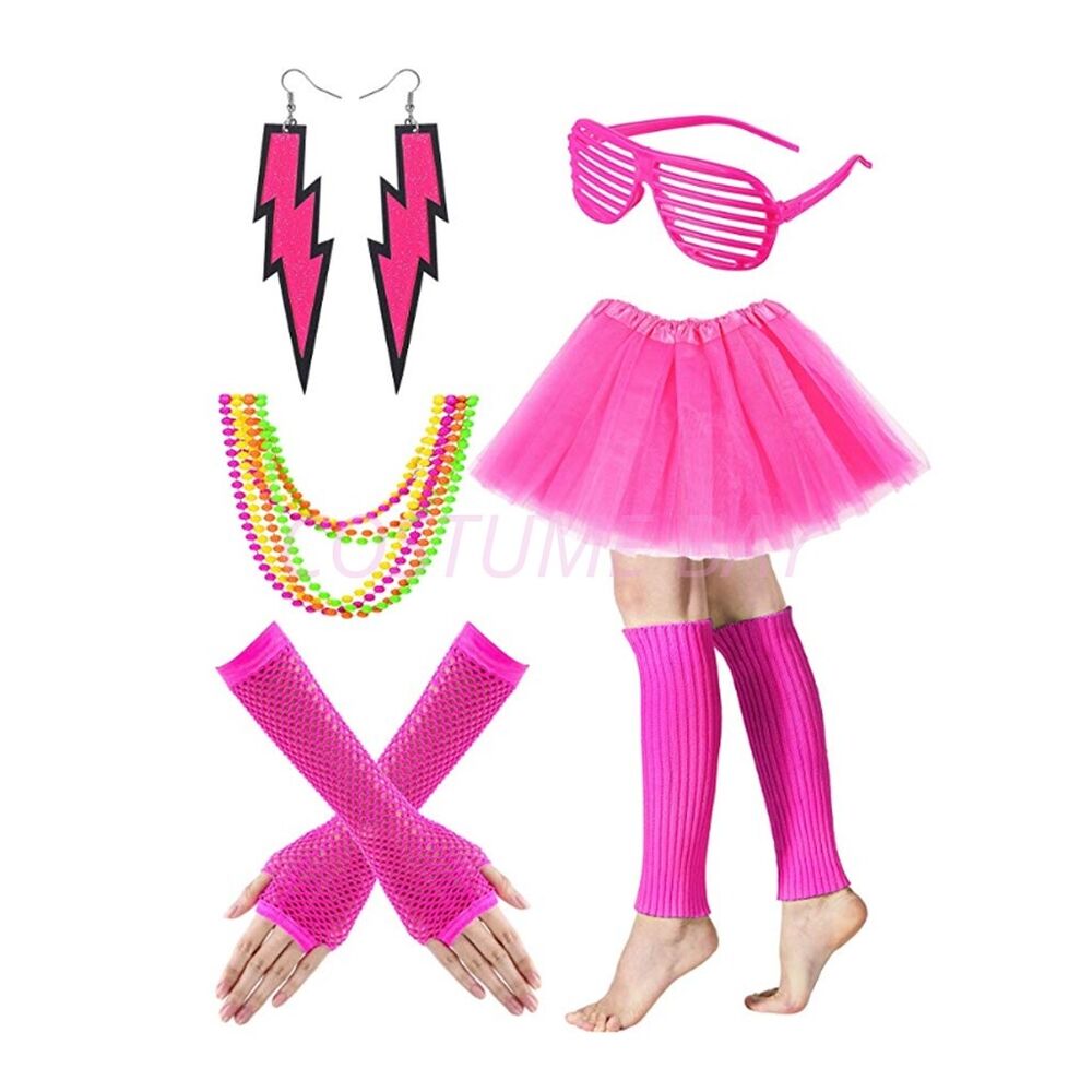PESENAR Damen Neon 80er Jahre  – Women'S Accessories In The 80S Bewertung und Preis