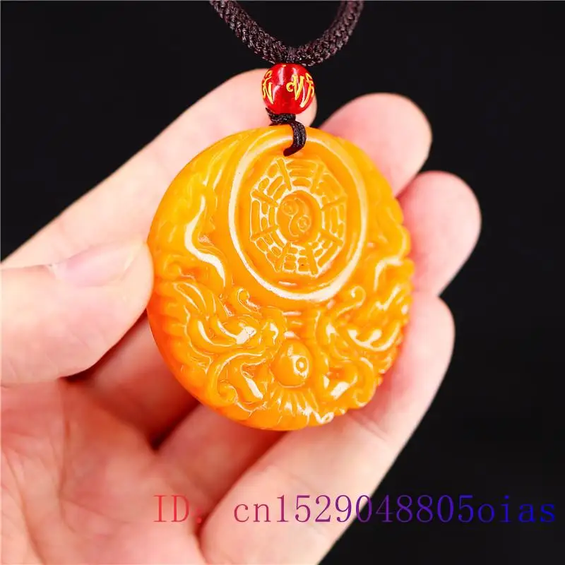 Gelb Jade Drachen Anhänger Ges – Women'S Yellow Accessories Bewertung und Preis