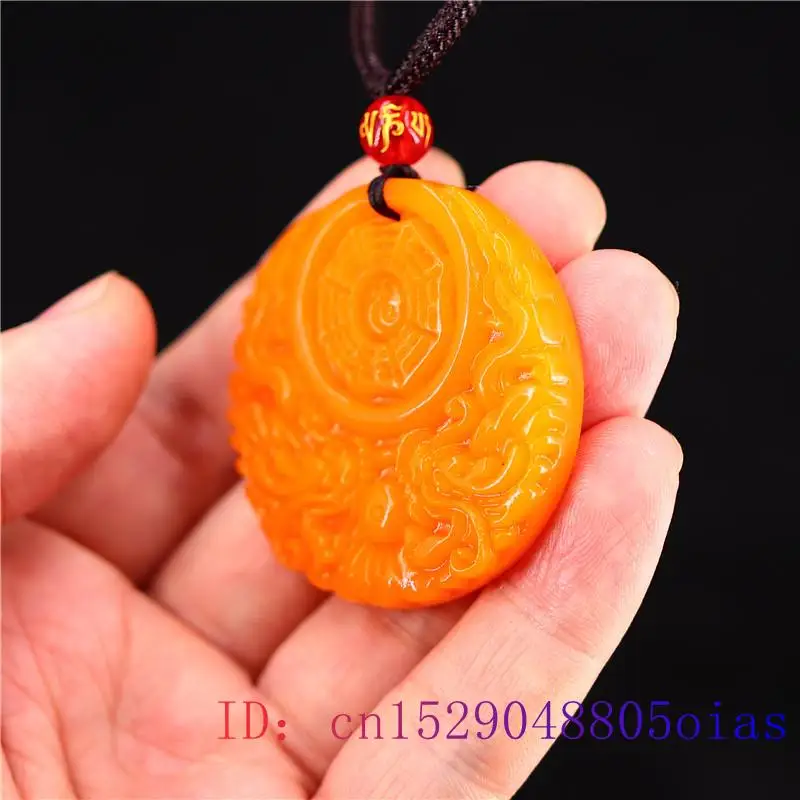 Gelb Jade Drachen Anhänger Ges – Women'S Yellow Accessories Bewertung und Preis