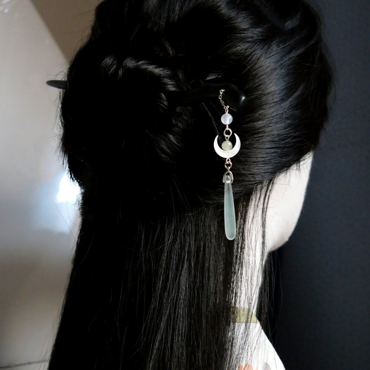 Traditionelle schwarze Haarsta – Hair Fork Stick Bewertung und Preis