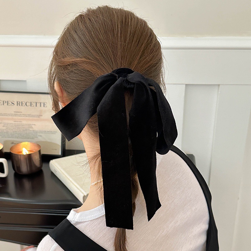 Nette Rot Schwarz Samt Band Bo – Hair Tie Velvet Bewertung und Preis