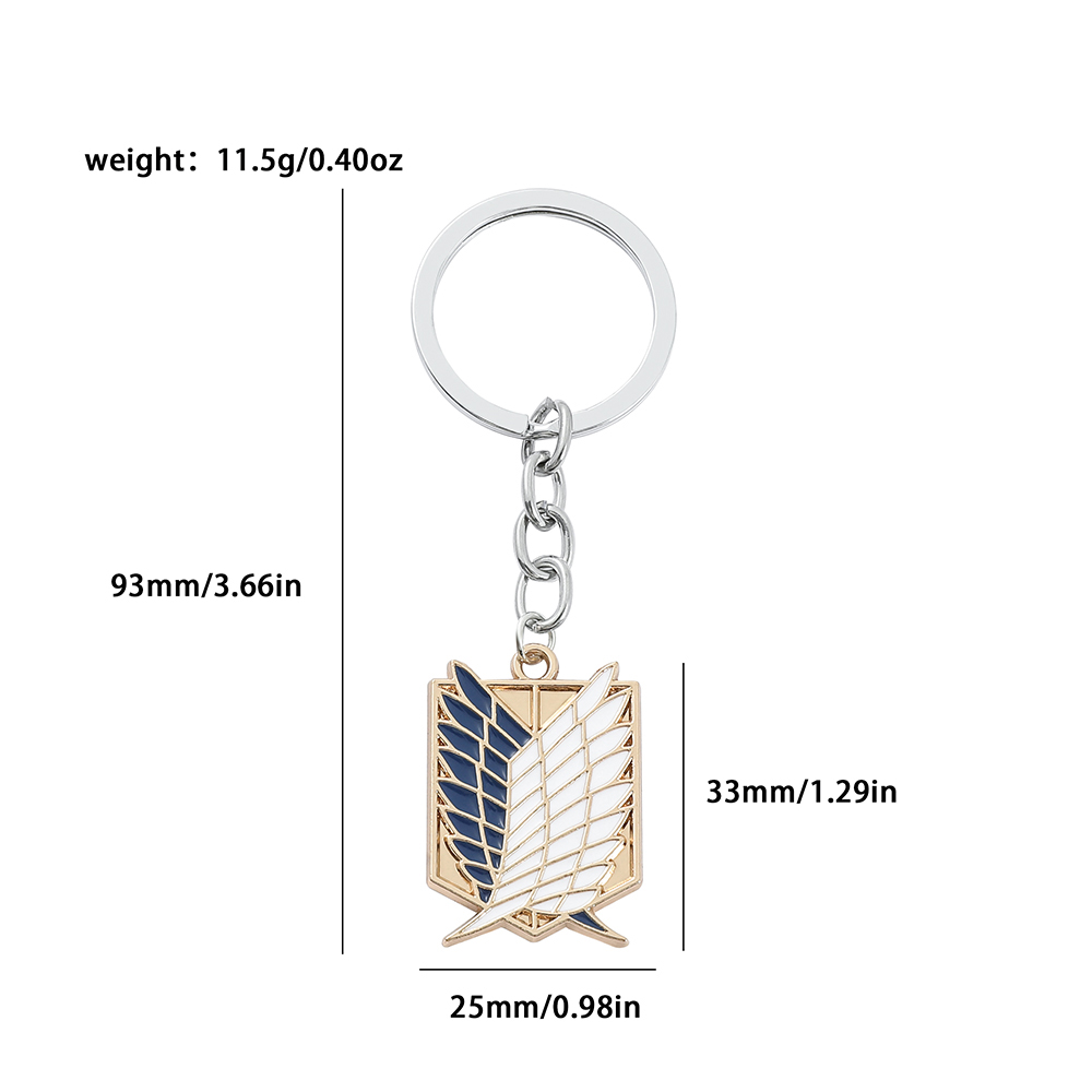 Anime Attack on Titan Emaille- – Women'S Key Accessories Bewertung und Preis