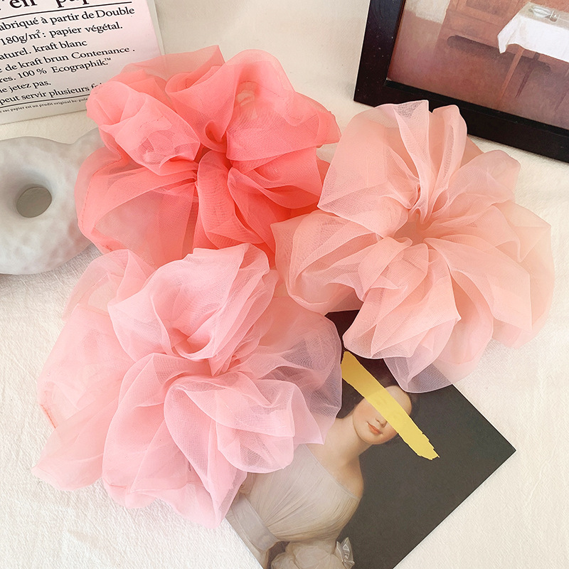 2022 sommer Organza Scrunchies – Hair Tie Velvet Bewertung und Preis