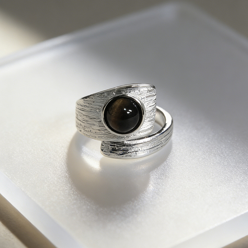 MOJOY Retro-Ring mit bernstein – Women Accessories Drawing Bewertung und Preis