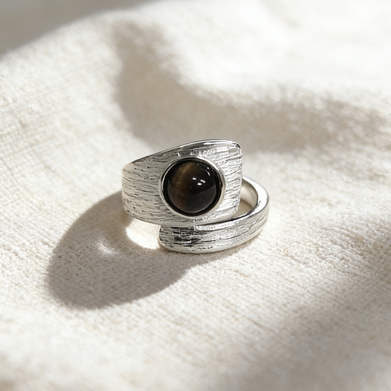 MOJOY Retro-Ring mit bernstein – Women Accessories Drawing Bewertung und Preis