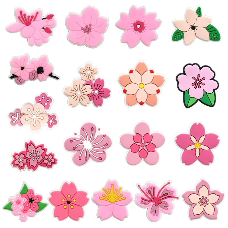 Niedliche rosa Blumen-Schuhanh – Women'S Accessories For Crocs Bewertung und Preis