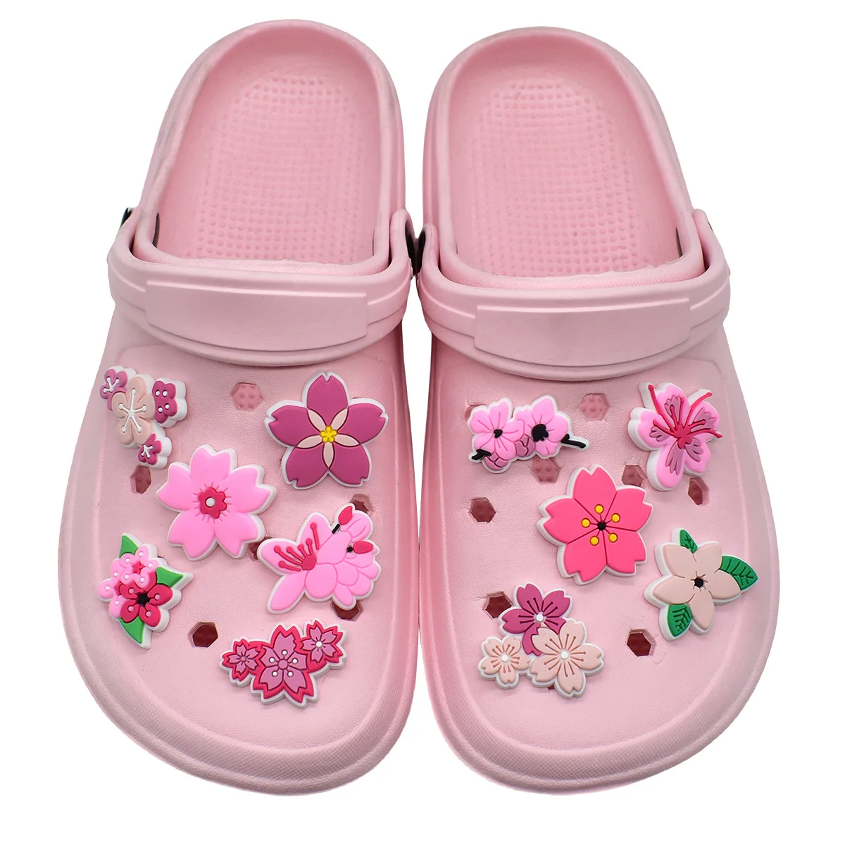 Niedliche rosa Blumen-Schuhanh – Women'S Accessories For Crocs Bewertung und Preis