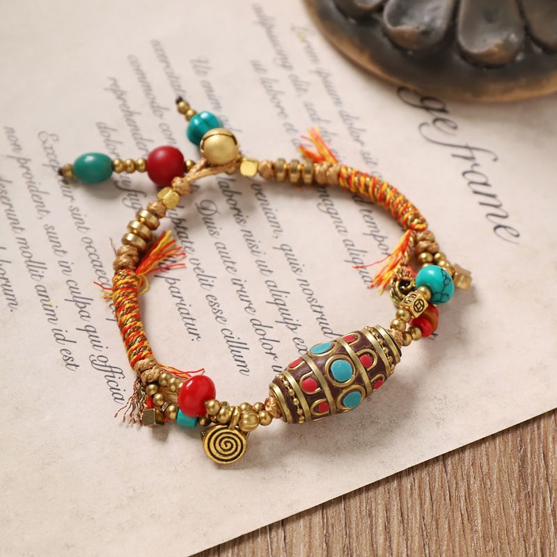Tibetisches Retro gewebtes Arm – Women Accessories Nepal Bewertung und Preis