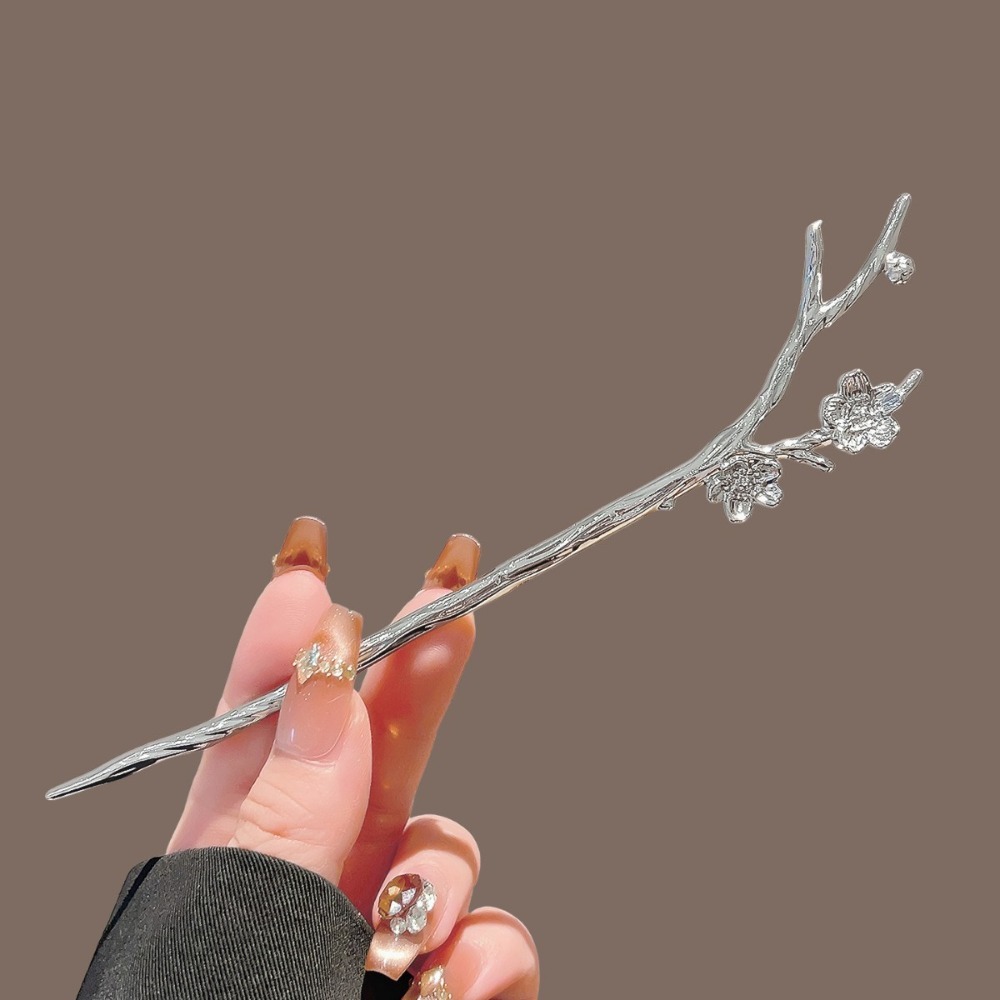 Neuer chinesischer Stil Silber – Hair Fork Stick Bewertung und Preis