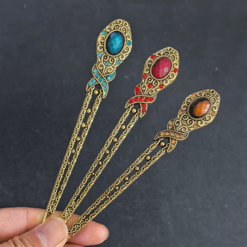 Vintage Metall-Haarnadeln für  – Hair Fork Stick Bewertung und Preis