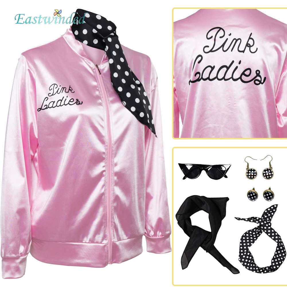 Pink Ladies Grease Cosplay Shi – Women'S Accessories In The 1950S Bewertung und Preis