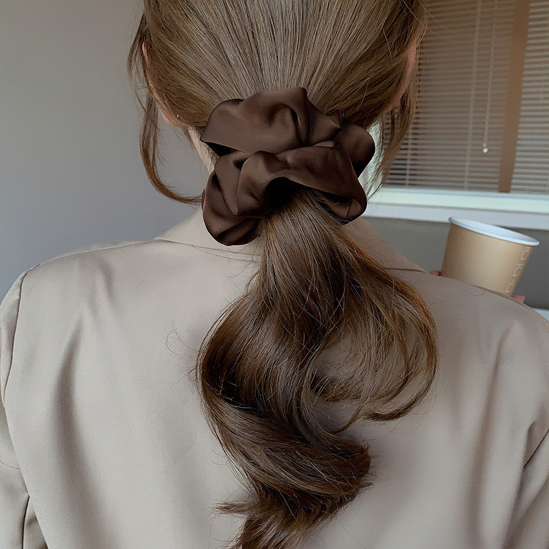 Koreanische Frau Große Elegant – Hair Tie Velvet Bewertung und Preis
